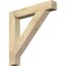 Ekena Millwork Traditional Block Rough Sawn Bracket, Douglas Fir, 4"W x 28"D x 28"H BKT04X28X28TRA05RDF - alternate 1